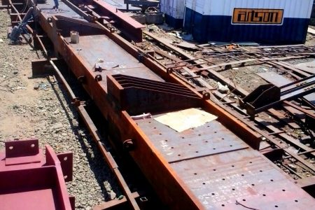 Roof Girder assembly being fabricated