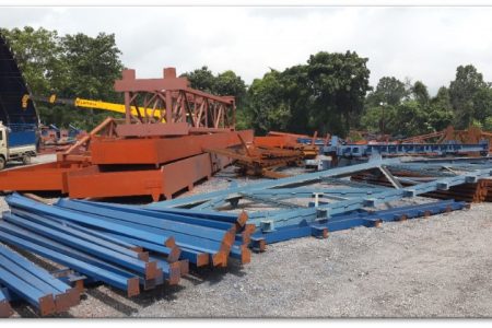 Structural Fabrication of Pipe racks for Essar Paradip