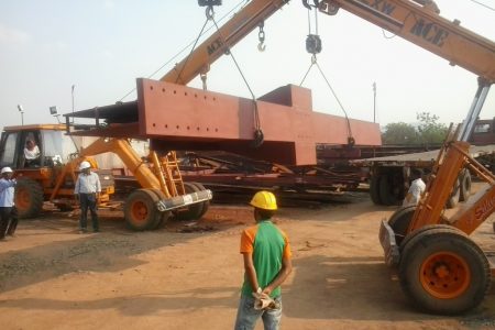 Fabricated material loading